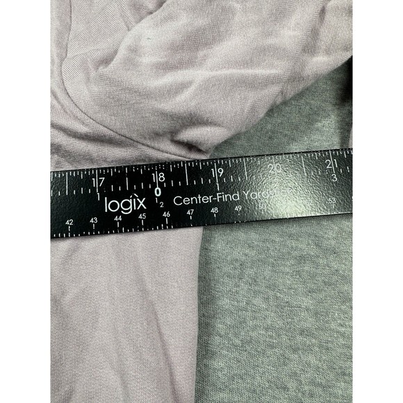 Soft Surroundings Pink‎ Cowl Neck Drawstring Tunic Top Sweater Womens Size M - Picture 5 of 7